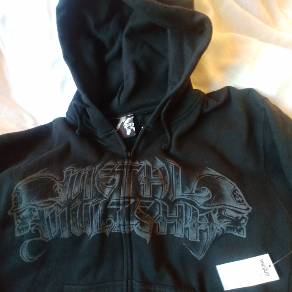 Metal Mulisha Black Graphic Hoodie Men's S, NWT